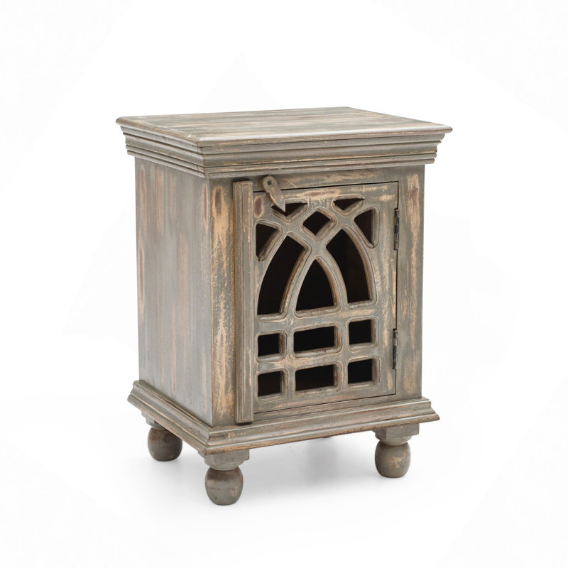 Table de chevet en bois