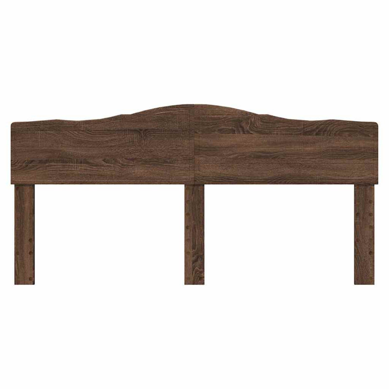 Headboard, California King, Brown Oak