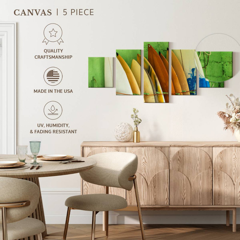 Boutique de planches de surf, H 24 po x l 55 po