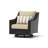 Fionnula Swivel Patio Chair With Sunbrella Cushion Covers-19504838