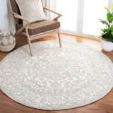 Comstock Oriental Handmade Tufted Wool Ivory/Natural Area Rug