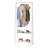 Meloon 23.62'' Metal Closet System