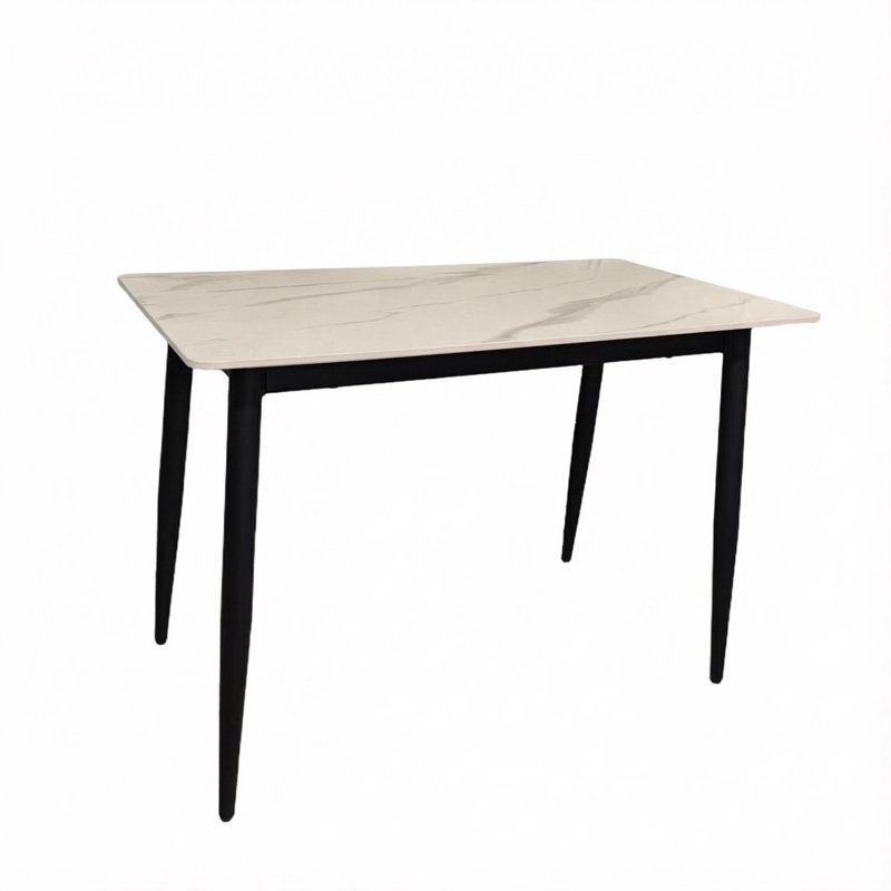 Stone Top Dining Table, Cream