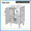 Meuble-lavabo blanc français de 20 po avec lavabo en céramique et armoires à fermeture douce-408285071