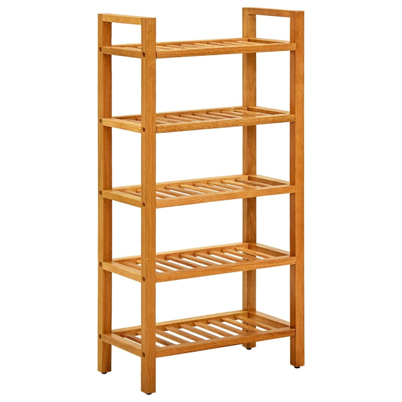 Solid Wood Shoe Rack, 39.4"H x 19.7"W x 10.6"D
