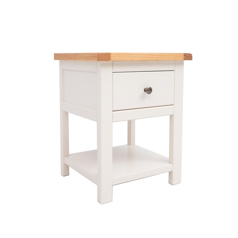 Nabors 45cm W Plywood / Laminate Board Bedside Table