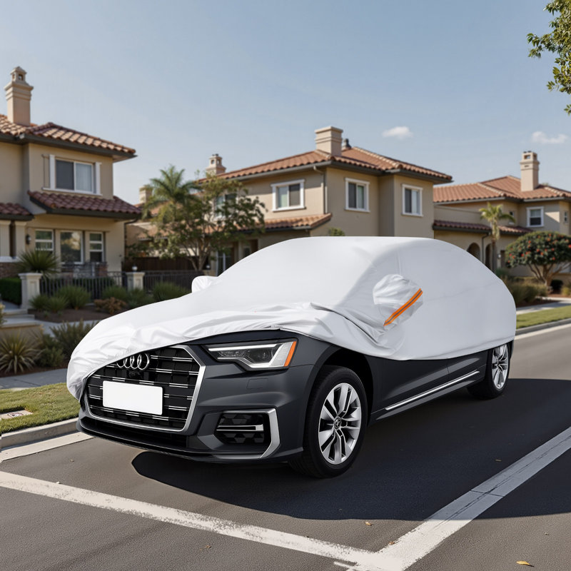 Zip Automobile Cover By VEVOR, 115 cm H x 245 cm W x 515 cm D