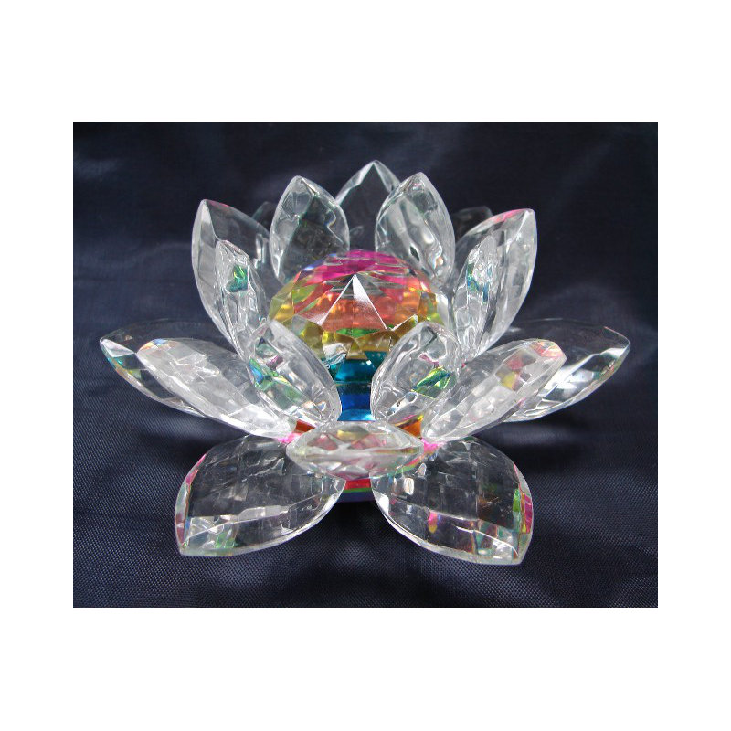 Sculpture Lotus, H 4,25 po x l 4,25 po