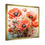 Red Serene Poppy Meadows I - Art mural coquelicot-1586859605-1586859619