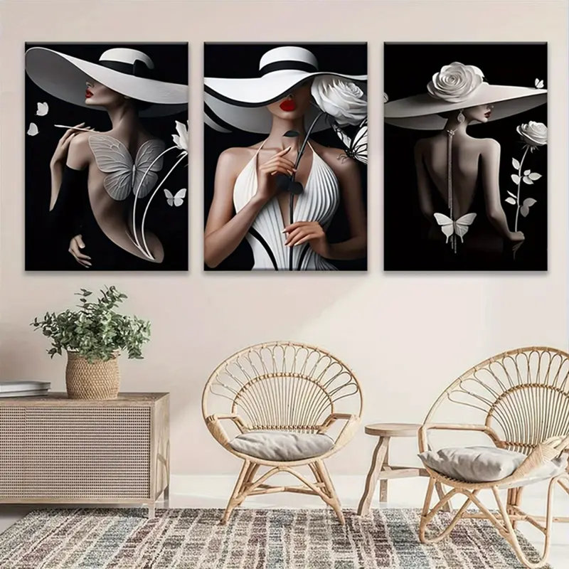 3 Piece Wrapped Canvas Painting