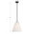 Vilna 1-Light Pendant in Black-1414846583