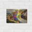 «Michelangelo - Creation of Adam Colorful I» par Portfolio, art mural en métal-875762278