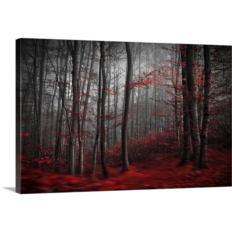 Impression « Bloody River », H 40 po x l 60 po x P 1,5 po, Toile