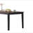 Cardiff Espresso Finish Dining Table