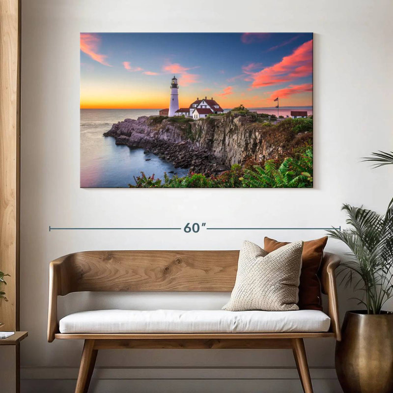 Aletra, phare de Portland Head, H 32 po x l 48 po