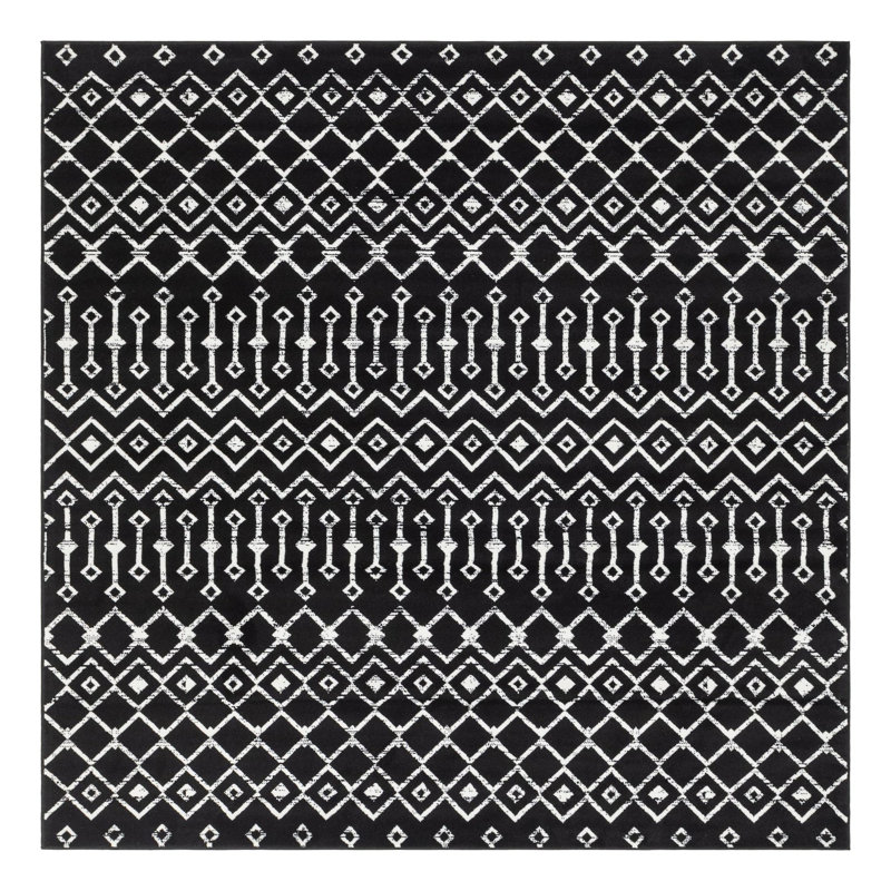 Selim Geometric Indoor Rug, Square 7'10"