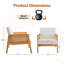 Fauteuil d'appoint rembourré