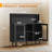 Wine Bar Cabinet With Led Light, Coffee Cabinet With Wine Rack And Glass Holder, Home Liquor Cabinet With Adjustable Shelf And Acrylic Door, Buffet Sideboard For Kitchen, Living Room-1065767395