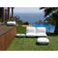 Pillow Battery Outdoor Ottoman