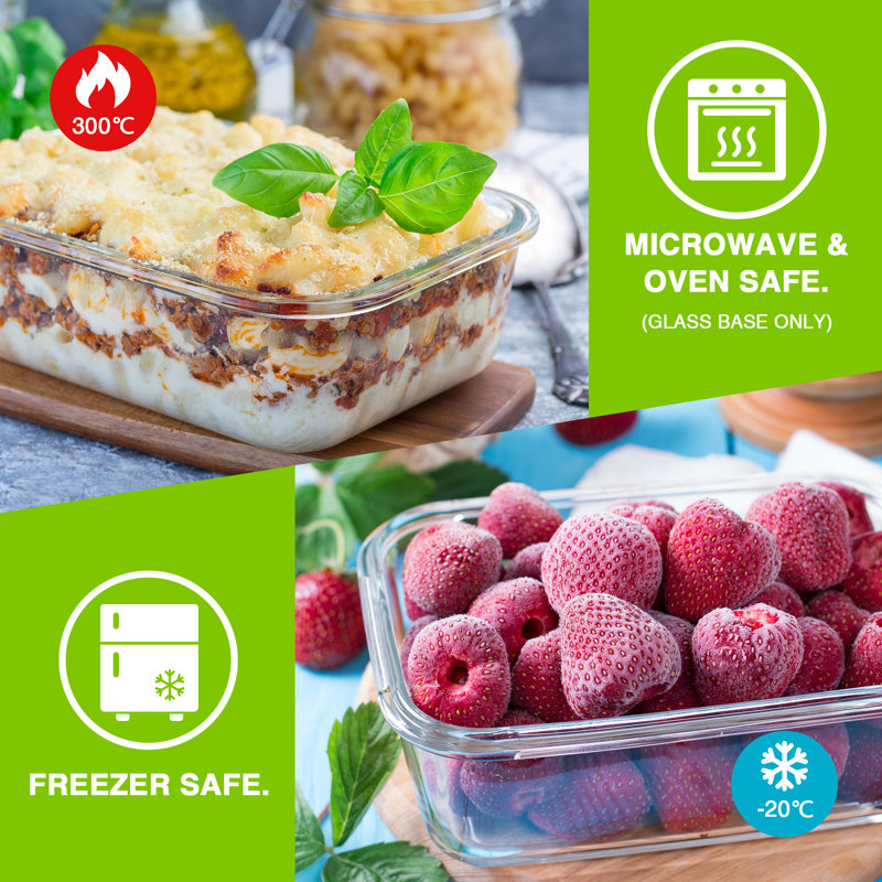 Glass Food Storage Container