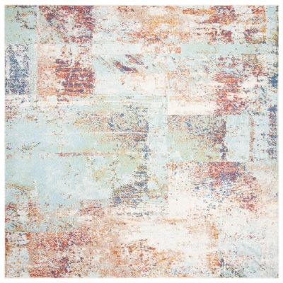 Tapis abstrait Kallie Performance