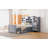 Stearns 14 Drawers Platform Standard Bed with Bookcase Storage Headboard-936368474