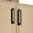 Ariel Kelly 60 Inch Double Rectangular Sink Bathroom Vanity With Carrara Quartz Countertop-105988743