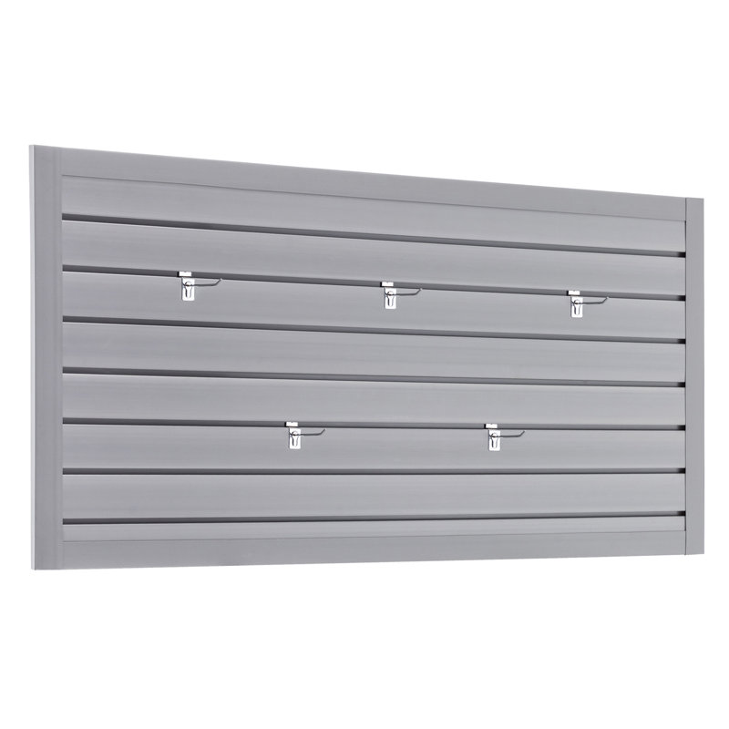 Système de panneaux et de crochets en PVC - Structure de qualité industrielle, H 23,62 po x l 47,24 po x P 1 po