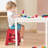 Akrivi Red Foldable Step Stool
