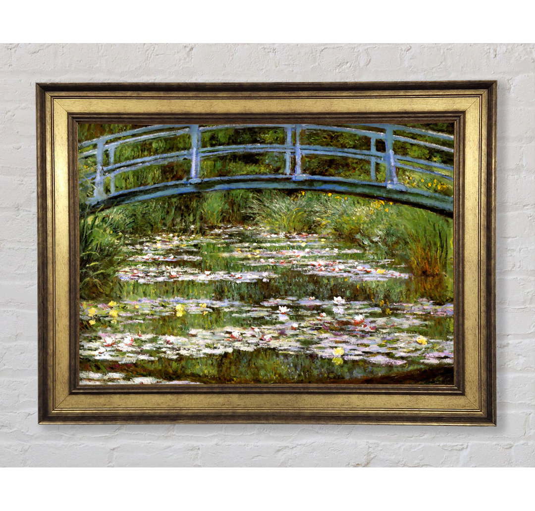 Le Pont Japonais von Monet - Einzelner Bilderrahmen Kunstdrucke