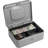 8" CASHBOX W COMBINATION LOCK GREY