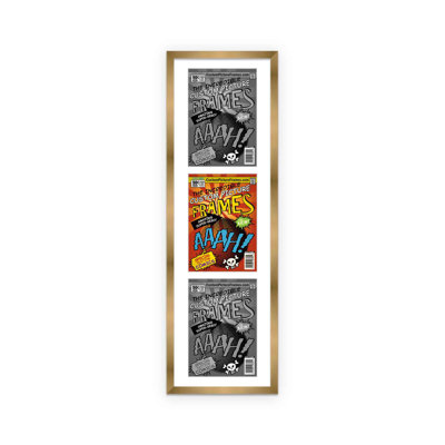 Afficher un collage de bandes dessinées