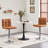 Chandresh Swivel Upholstered Adjustable Height Counter Stool with Metal Frame-124399540