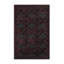 Tapis gris en treillis lavable à la machine-904060572