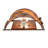 Jaelon Steel Flush Mounted Sconce