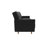 Benitez Twin 76'' Faux Leather Convertible Sofa-1585946134