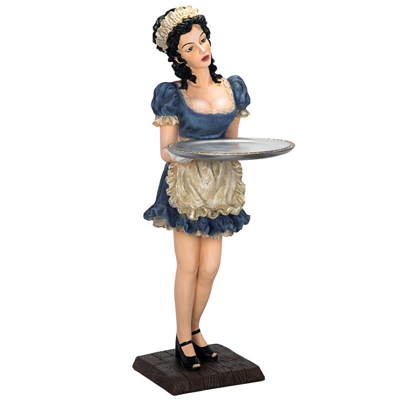 Statue maid french genevieve the bonniche