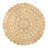 Adwin Hippy Jute Medallion Circle Natural Rug-214666105