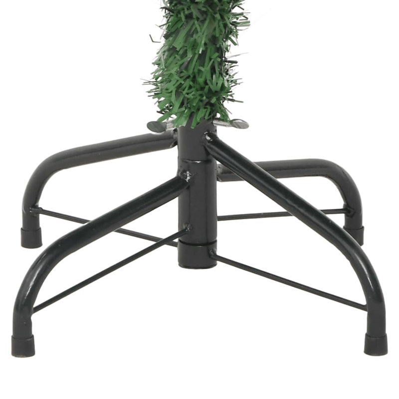 Arbre de Noël artificiel avec branches, 70,9 po x 35,4 po, Vert