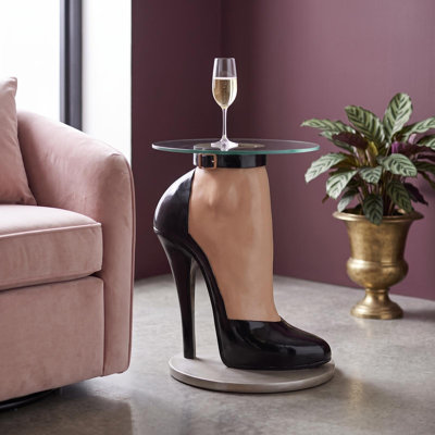 Stilettos Anyone Sculptural End Table
