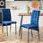 Brooklyn Velvet High Back Side Chair-86422929-86422930