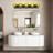 5-light Vintage Vanity Light With Tulip Green Glass Shades - Bathroom Armed Wall Sconce For Bedroom, Kitchen, Living Room & Washroom-1817673373-1817673362-1817673360