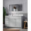 Meuble-lavabo simple avec plateau en quartz Disar-122120488-122120486