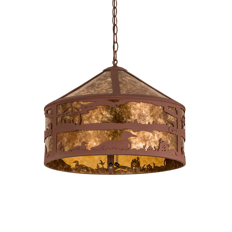 Rustic Lodge 3 - Light Chandelier