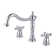 Heritage Double Handle Deck Mounted Roman Tub Faucet