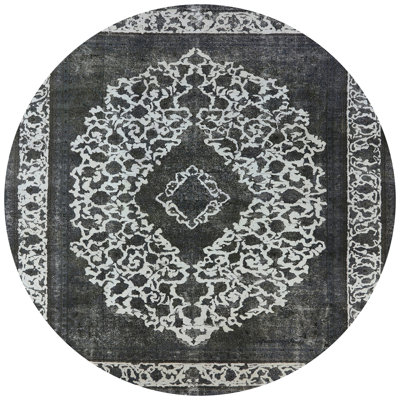 Tapis oriental noir Kalo
