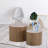 Drum Nesting Tables (set Of 2),Coffee TableLiving Room Table-588834441