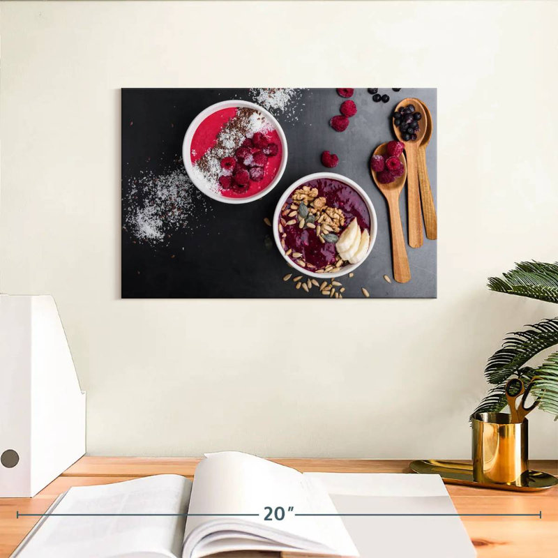 Yarlin Blueberries Smoothie, 8" H x 12" W