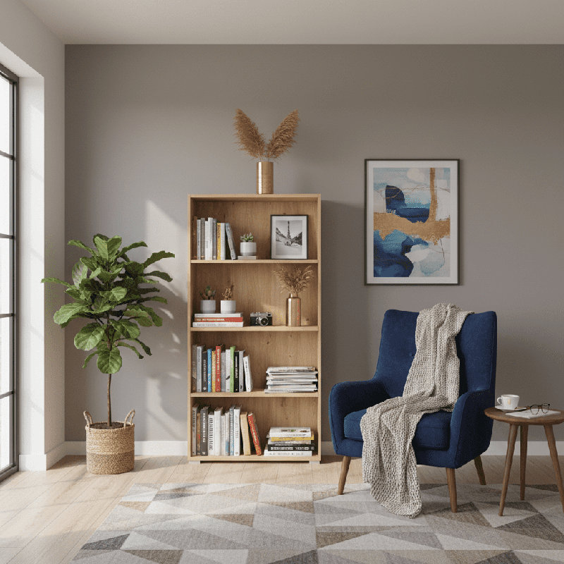 142cm H x 70cm W Book Display Bookcase