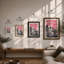 Notting Hill Typography Poster Modern - Print-730263789-730263787